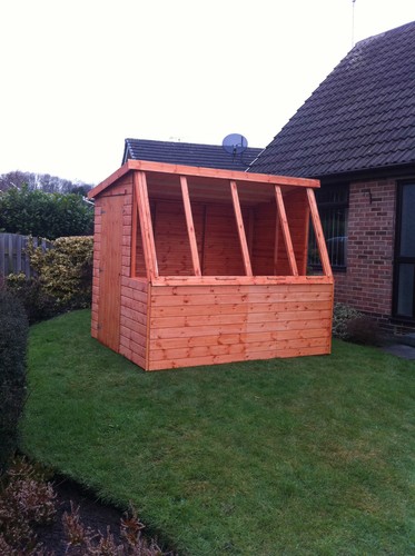 6x5 potting shed - , quality