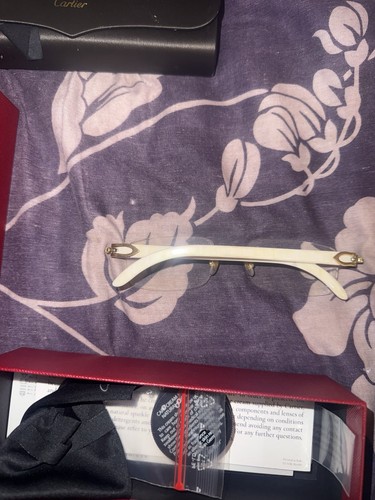 Cartier buffalo horn white - buffalo,