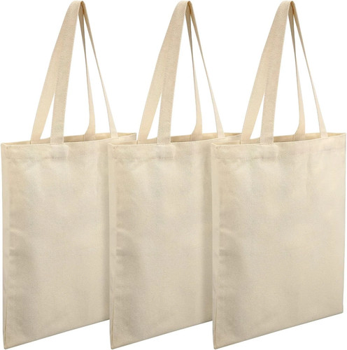 Pack cotton tote - 10, bags