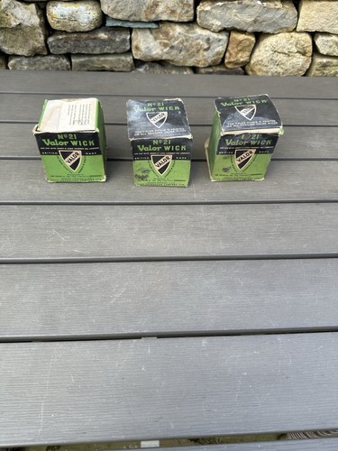 Lot vintage valor wick no - lot,