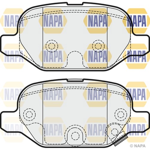 Brake pads set for - brake,