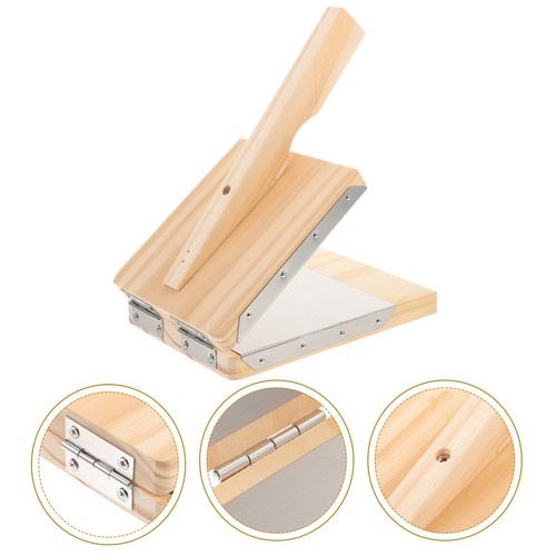 Wooden tortilla presser - presser, pizza