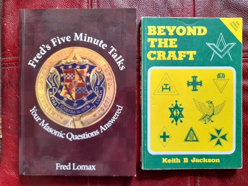 Masonic interest books fred - books,