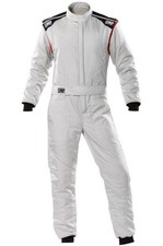 OMP First-S Race Suit - Silver
