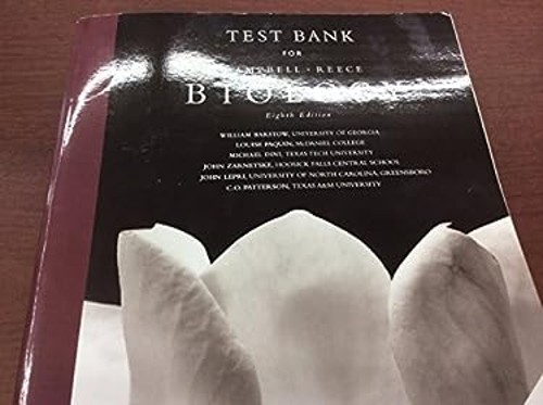 Test bank for campbell reece - test,