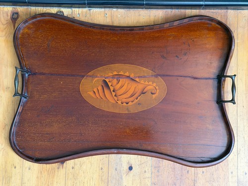 Edwardian inlaid mahogany - edwardian,