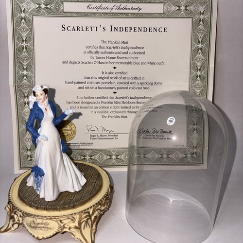 Franklin mint gone the wind - franklin,