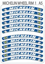 MICHELIN  Wheel Rim Stickers