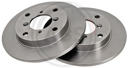 Rear brake discs set s - set, a.b.s