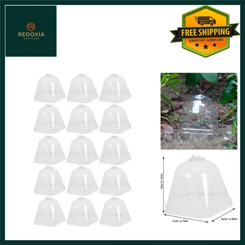 Clear plant cloche domes - plant, for