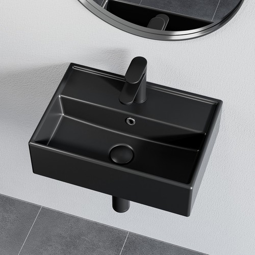Horow black ceramic - ceramic, washbasin