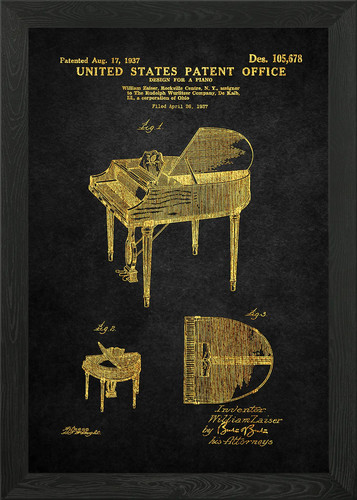 Wurlitzer piano patent - 32,