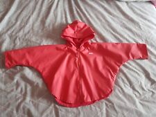 Girls Salmon Pink Sowester Jacket Size 12 Months
