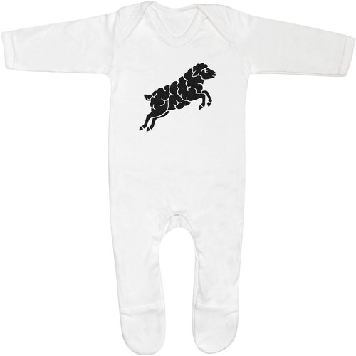 Jumping sheep baby - sheep',