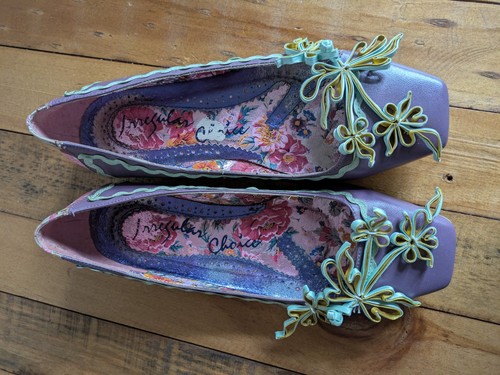 Irregular choice flat leather - irregular,