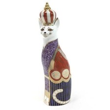 Royal Crown Derby Royal Cat