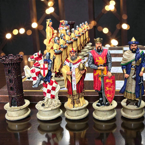 Medieval knights crusaders - knights,