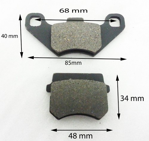 Set rear brake - set,