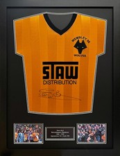 FRAMED STEVE BULL SIGNED
