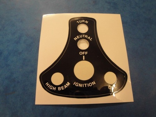 Genuine triumph switch panel - genuine,