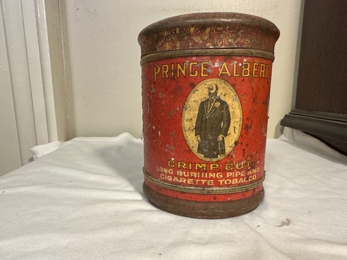 Vintage tin tobacco - tobacco, prince