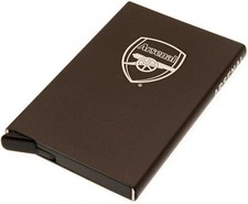 Arsenal FC Card Holder RFID Aluminium Card Case Gift Official Licensed
