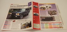 Land Rover Range Rover Overfinch 1990- IMP HOT CARS Brochure