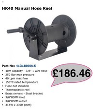 Pressure Washer Hose reel