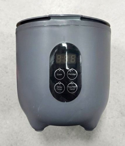 Grey electric rice cooker - electric, 4