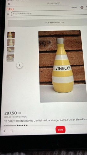 White and yellow - and, cornishware