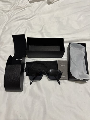 Prada unisex sunglasses black - sunglasses,