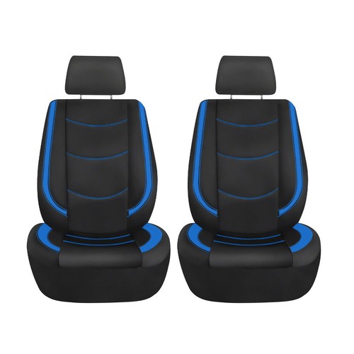 Black blue auto cushion seat - black+blue,
