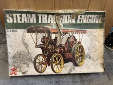 BANDAI STEAM TRACTION ENGINE 1/16 SCALE GARRETT 1919 MODEL - CONTENTS NEW 