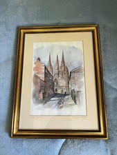 George Busby 24 limited edition signed prints West Midlands buildings and areas