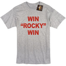 'Win Rocky Win' T-shirt - Retro 70s 80s Boxing Film Movie Sly Stallone Icon Tee