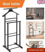 Classic Solid Wood Men's Valet