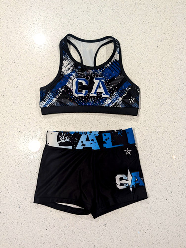 Rebel athletics cheer cali - ca,