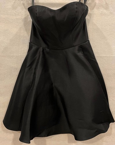 Jvn jovani black strapless - jvn,
