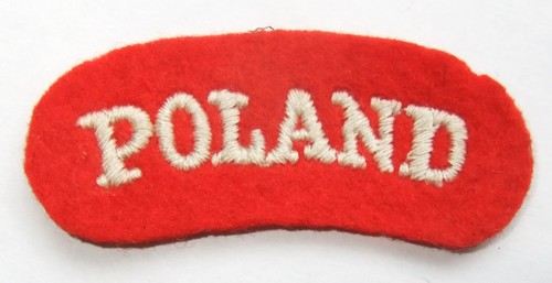 Ww2 polish army patch poland - ww2,