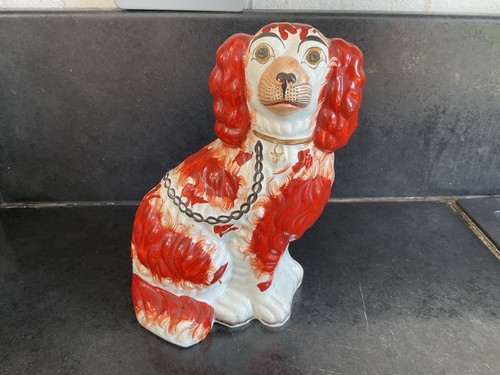 Antique single dark red - 10",