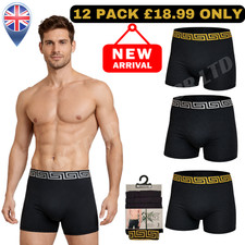 12 Pairs 6,3 Mens Boxer Shorts