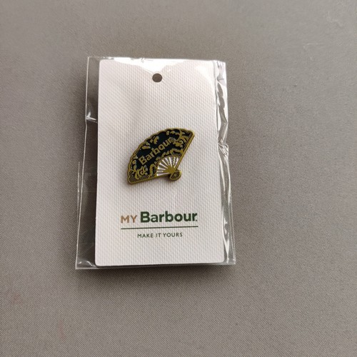 Barbour enamel lapel pin - enamel,