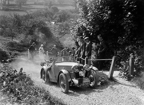 Old large motor racing photo - large,