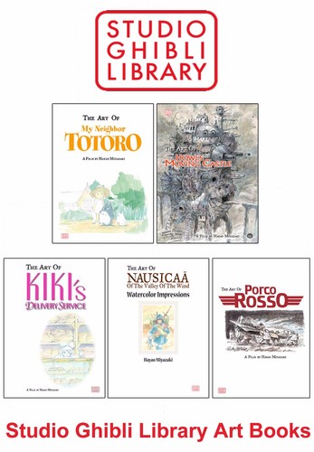 Studio ghibli library - studio, book