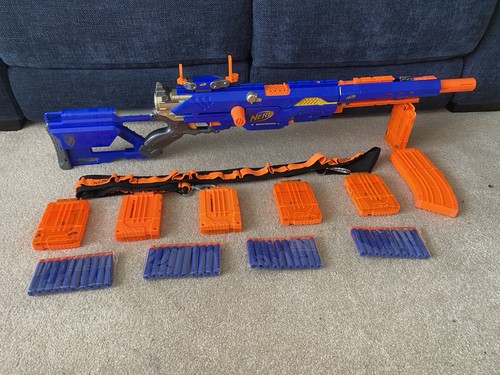 Nerf gun bundle longstrike - nerf,
