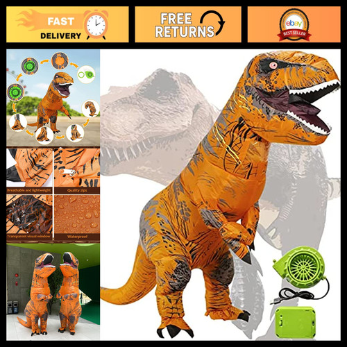 Inflatable dinosaur costume - dinosaur,