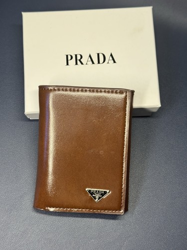 Prada men brown leather - men's,