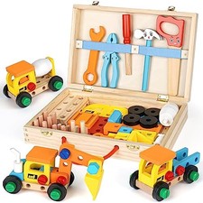 Wooden Toys Kids Tool Set