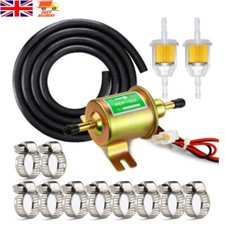 14X Low Pressure Universal Electric Fuel Pump Inline Petrol Gas Diesel HEP-02A