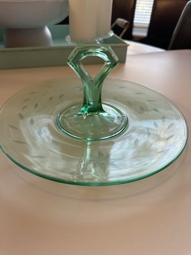 Vintage depression era green - depression,
